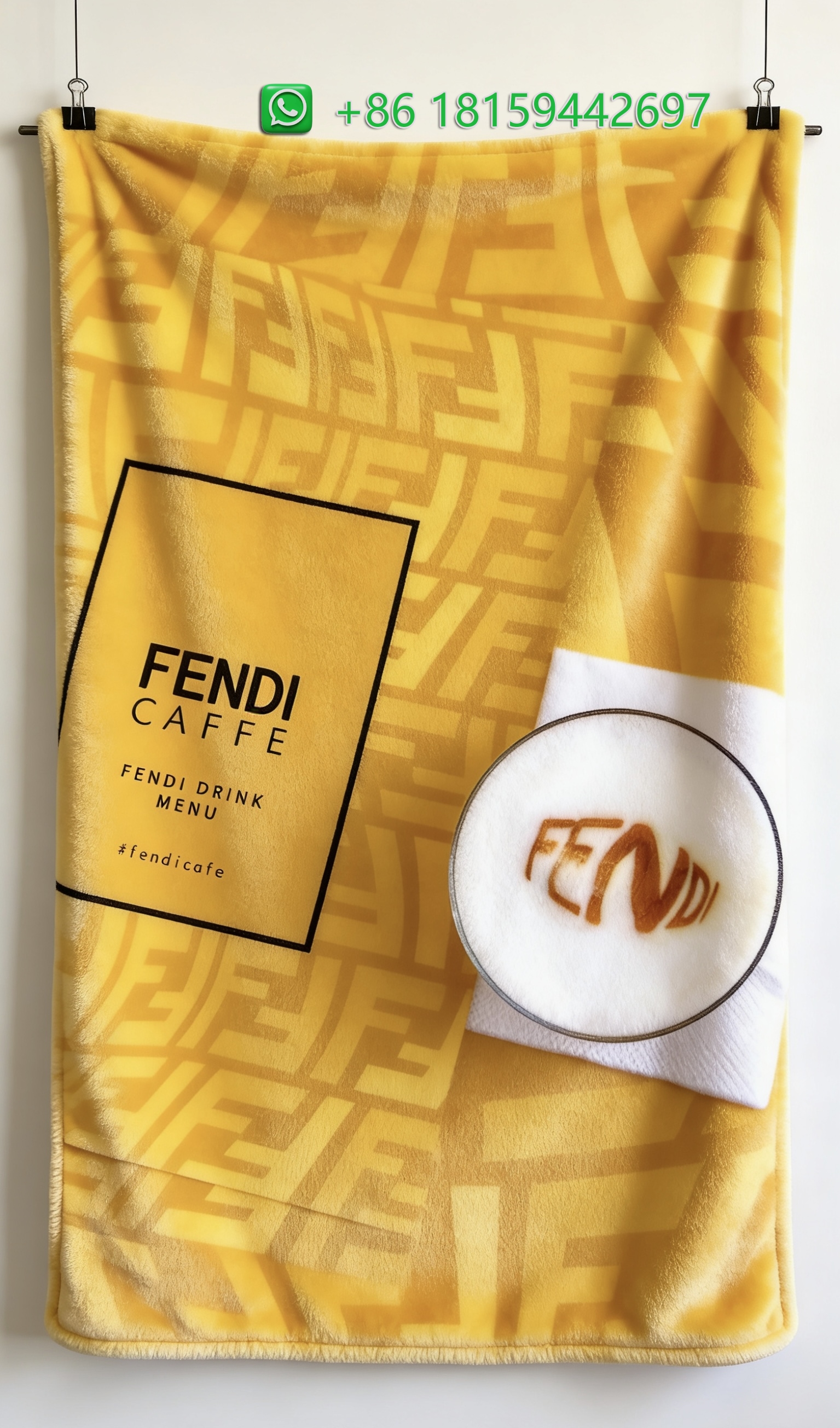 Fendi Throw Blankets